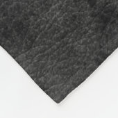 テクスチャのレザーの背景 フリースブランケット (角)
