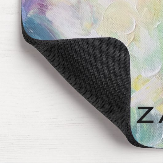 テクスチャの太さを個人用に設定する絵を描抽象芸術 マウスパッド (コーナー)