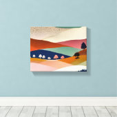 テクスチャの横 キャンバスプリント (インサイチュ (ウッドフロア))