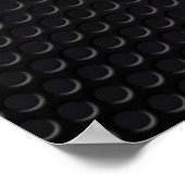 テクスチャの背景グレー ポスター (角)