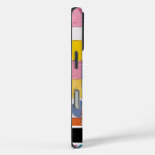 テクスチャインパストパステルブロック頭が切れる電話 Case-Mate iPhoneケース (裏面 / 右)