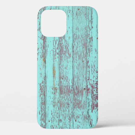 テクスチャウッドバーンの水色の背景 Case-Mate iPhoneケース (裏面)
