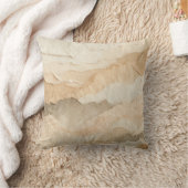 テクスチャオーガニックリッピングされた自然なレイヤ クッション (ブランケット)