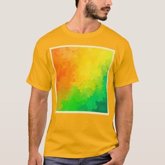 テクスチャカラーブレンド Tシャツ (正面)