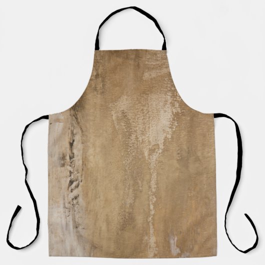 テクスチャキャンバスアーティスト絵を描デザイン エプロン (正面)