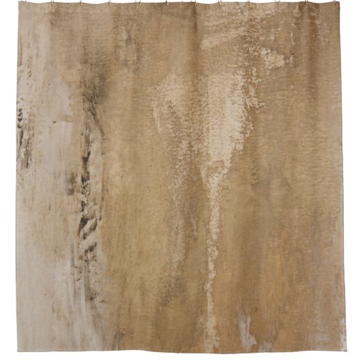 テクスチャキャンバスアーティスト絵を描デザイン シャワーカーテン (正面)