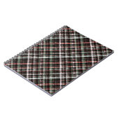 テクスチャクリスマスタータンチェック。 ノートブック (左側)