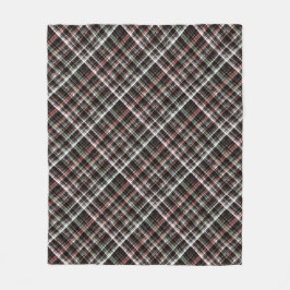 テクスチャクリスマスタータンチェック。 フリースブランケット