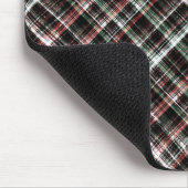 テクスチャクリスマスタータンチェック。 マウスパッド (コーナー)