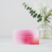 テクスチャグラデーション名刺 名刺 (スタンド正面)