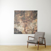 テクスチャグランジテクスチャ壁 タペストリー (インサイチュ(横))