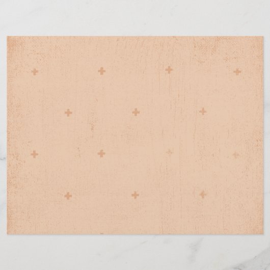 テクスチャグランジベージュ背景ジャンクジャーナル紙 (正面)