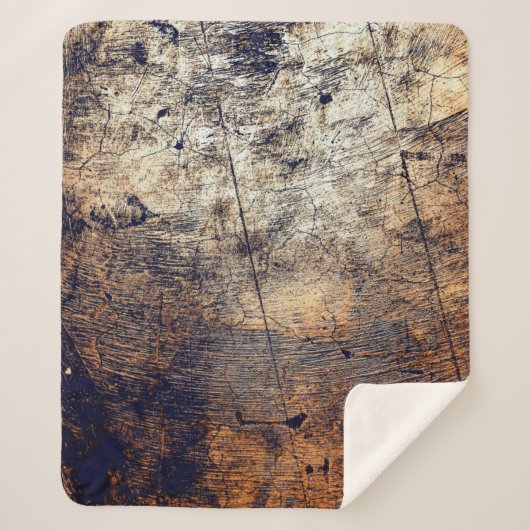 テクスチャグランジ遭難骨折 シェルパブランケット (正面)