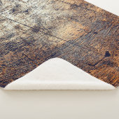 テクスチャグランジ遭難骨折 シェルパブランケット (3/4)