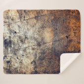 テクスチャグランジ遭難骨折 シェルパブランケット (正面(横))