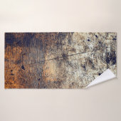 テクスチャグランジ遭難骨折 バスタオル (バスタオル)