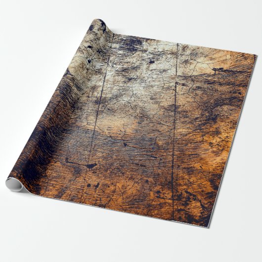 テクスチャグランジ遭難骨折 ラッピングペーパー (アンロールド)