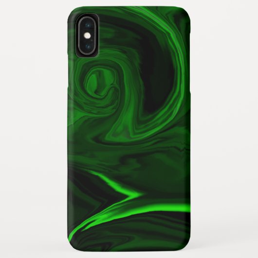 テクスチャグリーンマラカイト石コレクション Case-Mate iPhoneケース (裏面)
