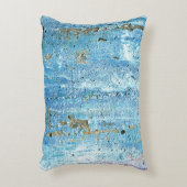 テクスチャコンクリート壁、錆の汚れ。 アクセントクッション (正面(垂直))