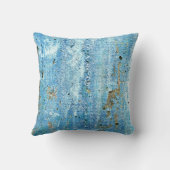 テクスチャコンクリート壁、錆の汚れ。 クッション (裏面)