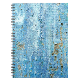 テクスチャコンクリート壁、錆の汚れ。 ノートブック