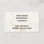 テクスチャコンテンポラリー付き名刺 名刺 (裏面)