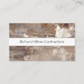 テクスチャコンテンポラリー契約者の名刺 名刺 (正面)