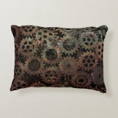 テクスチャサンプルの背景抽象芸術 アクセントクッション (裏面)