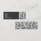 テクスチャトーン（カーフード） スキニー名刺 (正面/裏面)