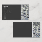 テクスチャトーン(カーフード) II 名刺 (正面/裏面)