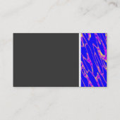 テクスチャトーン – コズミックマーブル抽象芸術 名刺 (裏面)