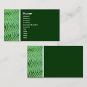 テクスチャトーン（シダ） 名刺 (正面/裏面)