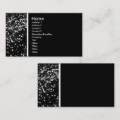 テクスチャトーン(デイジー芝生ハイコントラスト) 名刺 (正面/裏面)