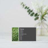 テクスチャトーン(デイジー芝生) 名刺 (スタンド正面)