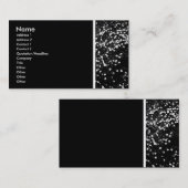 テクスチャトーン(デイジー芝高コントラストII) 名刺 (正面/裏面)