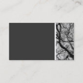 テクスチャトーン – マグノリアの枝 名刺 (裏面)