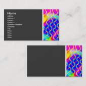 テクスチャトーン(美しい波) II 名刺 (正面/裏面)