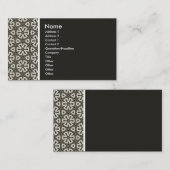 テクスチャトーン – Terrazzo (201F1B) 名刺 (正面/裏面)