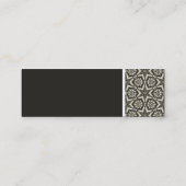 テクスチャトーン – Terrazzo Pattern 014 - (201F1B) スキニー名刺 (裏面)