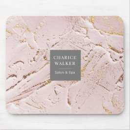 テクスチャバラ金ゴールドモダンモノグラムマウスパッド マウスパッド