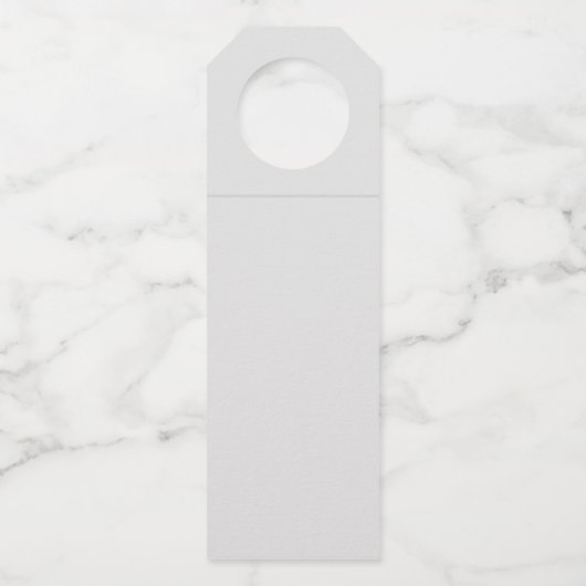 テクスチャバラ金ゴールド結婚のボトルハンガーラベル ボトルネックタグ (裏面)