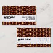 テクスチャバンド – エイリアンビー歓喜 名刺 (正面/裏面)