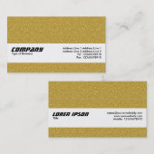 テクスチャバンド – オレンジ色のエンボステクスチャ 名刺 (正面/裏面)