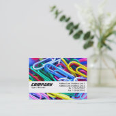 テクスチャバンド – クリップを投影 名刺 (スタンド正面)