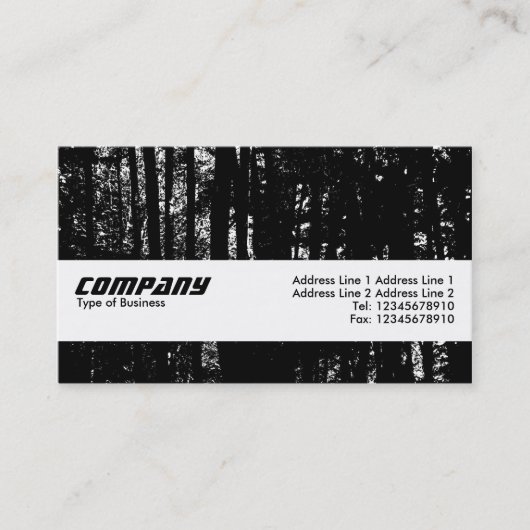 テクスチャバンド – ダークウッズHC 名刺 (正面)