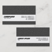 テクスチャバンド – ダークグレーエンボステクスチャ 名刺 (正面/裏面)