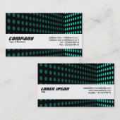 テクスチャバンド – トーンコーナー – アクア 名刺 (正面/裏面)