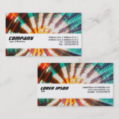 テクスチャバンド – 大きいホイール 名刺 (正面/裏面)