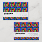 テクスチャバンド – 彼らは太陽が歌うと言う 名刺 (正面/裏面)