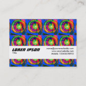 テクスチャバンド – 彼らは太陽が歌うと言う 名刺 (裏面)